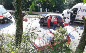 Nesreća na magistralnom putu M-20: Saobraćaj obustavljen, policija na terenu