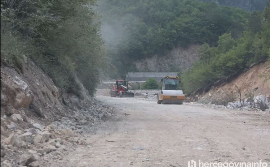 Fotografije sa magistralne ceste Jablanica-Blidinje: Evo kako teku radovi