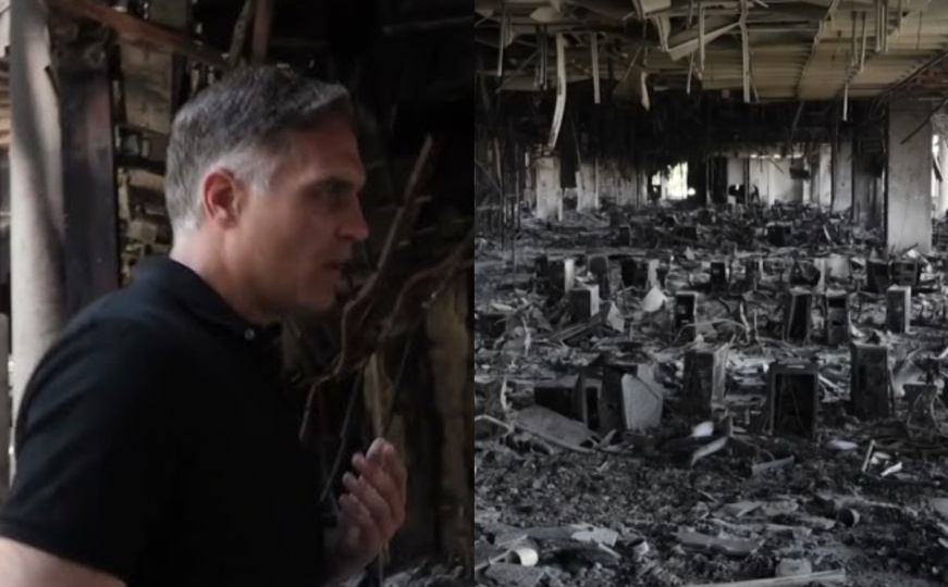 Novinar CNN-a ušao u uništeni iranski javni servis: "Sve je praktički neupotrebljivo"