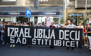 Beograd bruji 'Stop naoružavanju genocida': Održani protesti protiv izvoza oružja iz Srbije u Izrael