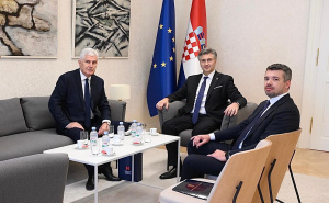 Sastali se Čović i Plenković: Ko o čemu - jedan o izmjenama izbornog zakona, drugi o EU putu BiH