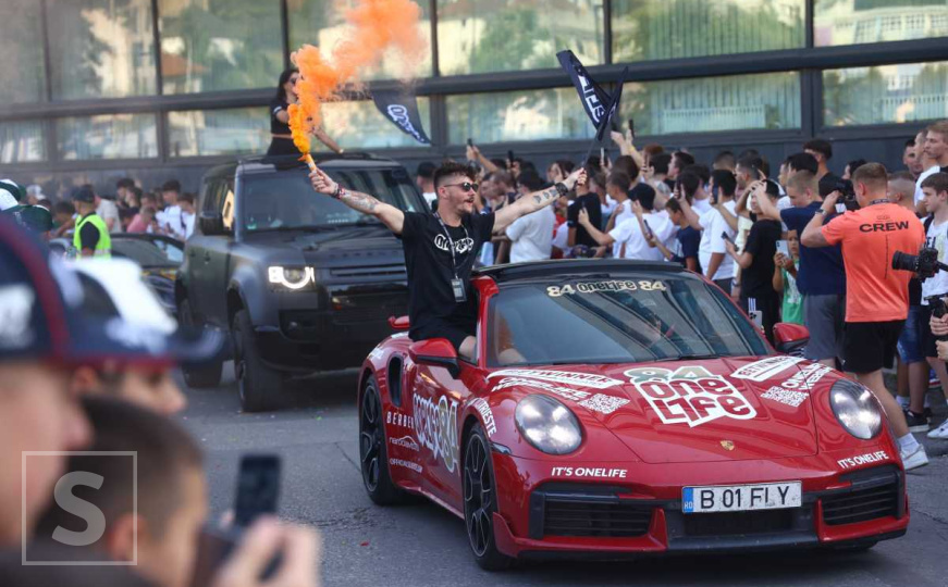 Spektakularan prizor: Preko 70 superautomobila na ulicama Sarajeva