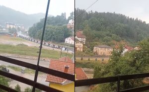 Grmi, sijeva, voda teče ulicama: Nevrijeme pogodilo Olovo usred paklenih vrućina