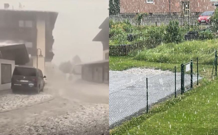 Ekstremno nevrijeme u Austriji: Oluja i poplave zahvatili regije, padao grad veličine oraha