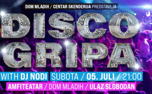 Omiljena plesna zabava se vraća u julu - Disco Gripa 2025 vol.3