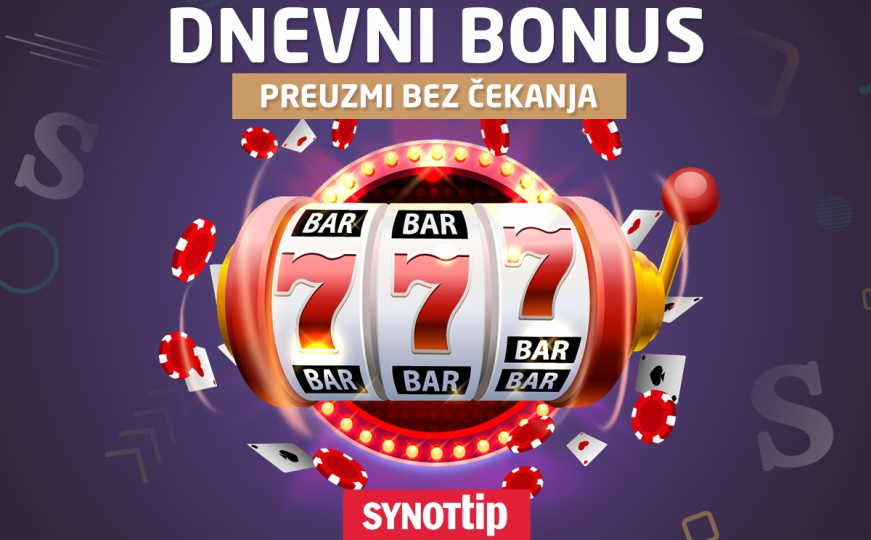 Synottip – Dnevni bonusi i besplatni spinovi su zagarantovani svaki dan