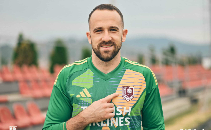 FK Sarajevo predstavio novog golmana: Dolazi iz HNL-a