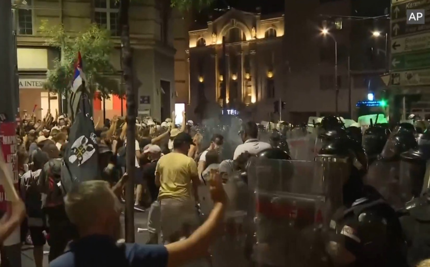 Oglasio se MUP Srbije nakon protesta u Beogradu: 'Koristili smo minimalnu silu'
