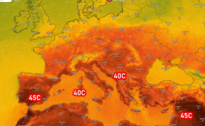 Paklene vrućine: Europu zahvatio ekstremni toplotni talas, temperature prelaze 40°C