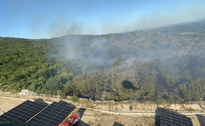 OS BiH nastavljaju borbu sa požarom u Hercegovini: Brzom intervencijom spriječena katastrofa