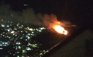 Veliki požar u Sarajevu: Vatrogasci na terenu