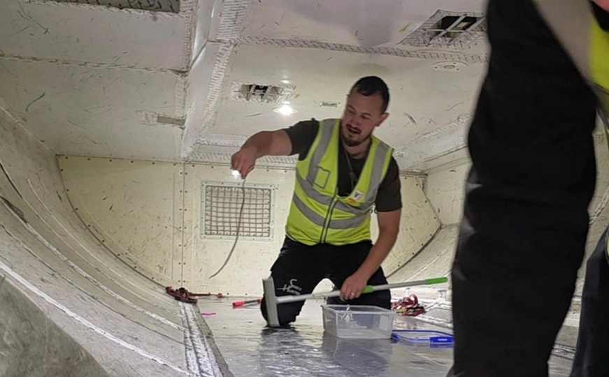 Zmija u avionu zaustavila let iz Melbournea: Bila je djelomično skrivena u zamračenom prostoru