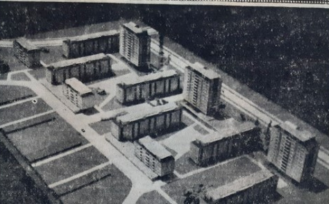 Sjećate li se ovog dijela Sarajeva? Fotografija iz 1957. otkriva početke velikog stambenog kompleksa