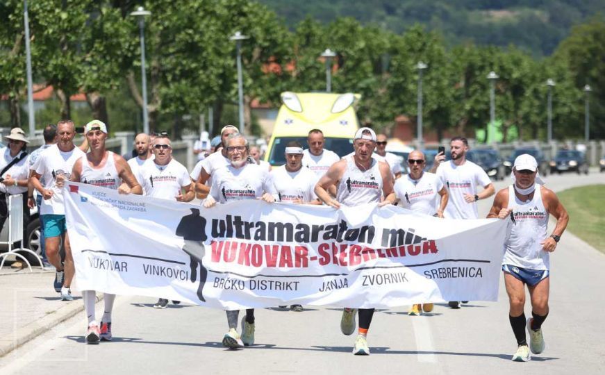 Ultramaraton mira Vukovar – Srebrenica: 227 kilometara protiv zaborava