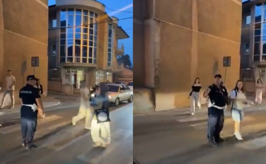 "Ja komandujem ovdje": Potez policajca u Novom Pazaru nasmijao cijeli Balkan