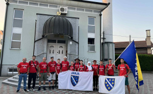 Bijeljina: Učesnici Marša mira ispraćeni iz Janje prema Srebrenici