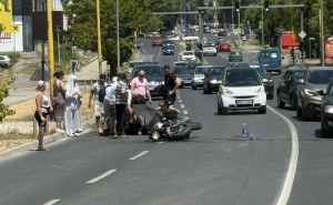 Saobraćajna nesreća u Tuzli: Povrijeđen motociklista