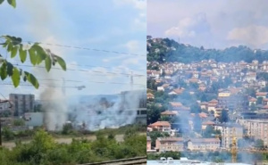 Požar na Pofalićima: Vatrogasci na terenu