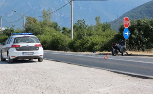 Sudar motocikla i automobila kod Mostara: Kilometarske kolone u oba pravca. Dvije osobe povrijeđene