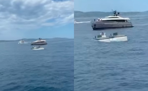 Havarija na Jadranu: Prevrnuo se katamaran tokom nevremena, ljudi pali u more