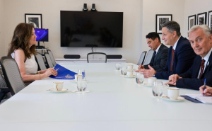 Bećirović se sastao sa ambasadoricom Shea: Upozorio na novu ozbiljnu prijetnju miru u BiH