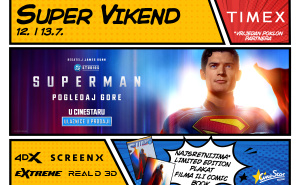 Superman se vraća, a CineStar ga dočekuje uz Super Vikend, poklone i vrhunske kino formate