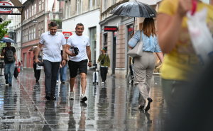 Stiglo osvježenje: Ljetni pljusak u Sarajevu obradovao mnoge