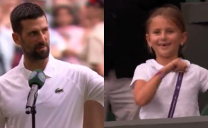 Kćerka Novaka Đokovića raznježila Wimbledon: Slatkim plesom proslavila očevu pobjedu