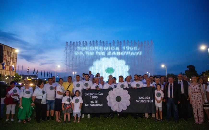 Mimohod sjećanja u Zagrebu: Odavanje počasti za žrtve genocida u Srebrenici