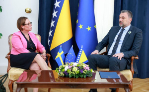 Konaković zahvalio Švedskoj na dosljednoj podršci BiH i očuvanju sjećanja na genocid u Srebrenici