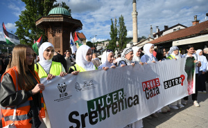 'Jučer Srebrenica, danas Gaza, sutra?': Sarajlije poslale snažnu poruku svijetu