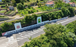 Sramotno: Predsjednik MZ Dračevo poručio da grafit koji veliča tzv. Herceg-Bosnu neće biti prefarban