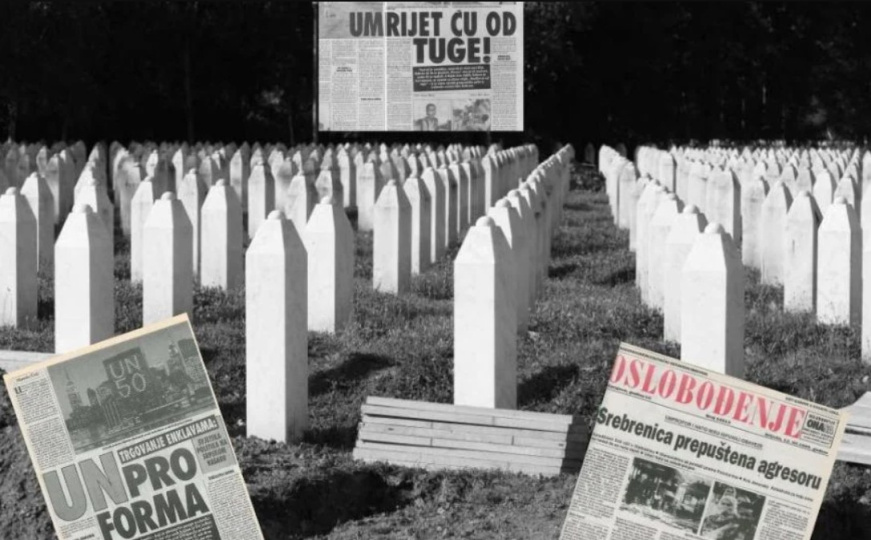Kako su bh. i regionalni mediji pisali u julu 1995.: 'Svijet nakon Srebrenice nad vlastitim grobom'