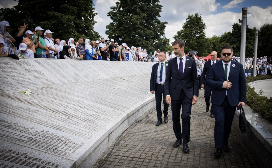 Ministar Blanar u Srebrenici: Slovačka odaje počast i ne zaboravlja