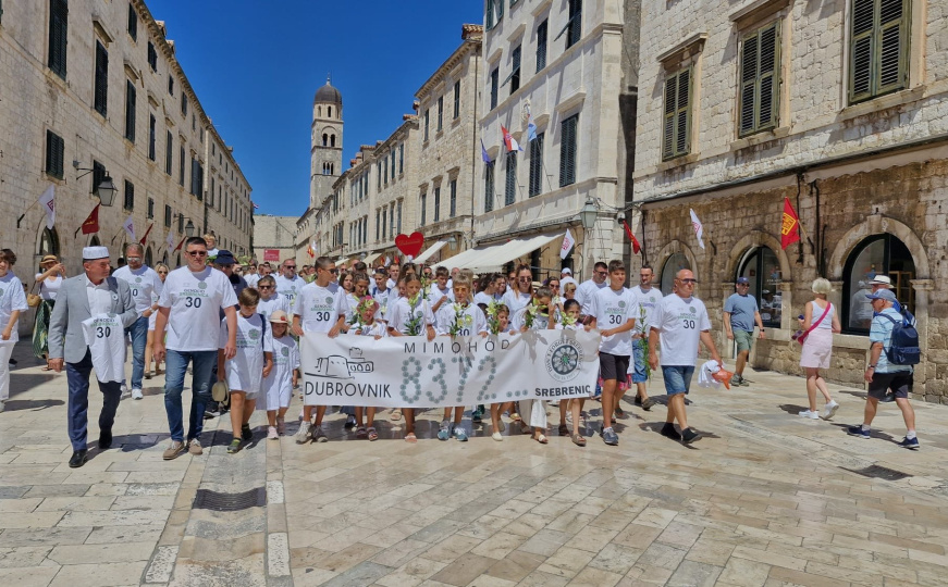 Dubrovnik ne zaboravlja Srebrenicu: I ove godine mimohod za 8372 stradalih u stravičnom genocidu