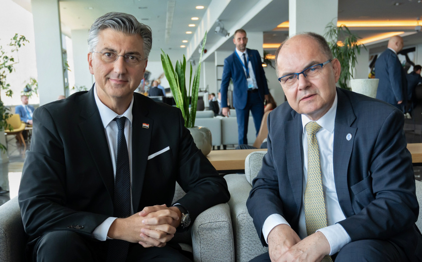 Schmidt se u Dubrovniku sastao s Plenkovićem: "Nastavljamo voditi redovan dijalog"