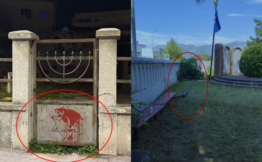 Sramotno: Vandali oskrnavili Jevrejsko groblje u Mostaru, napadnuta žena