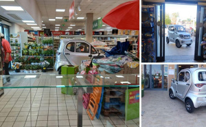 Nevjerovatna scena u Italiji: Automobilom ušao u supermarket jer mu je bilo mrsko nositi pivo