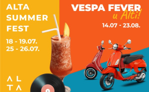 Posjeti ALTA SC, priključi se festivalu na otvorenom i osvoji kultnu Vespu