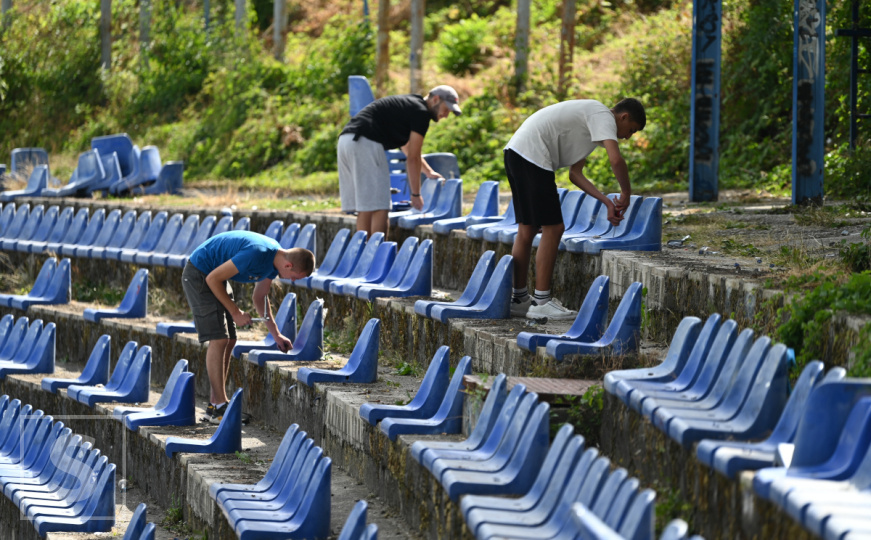 Obišli smo stadion Grbavica: Južna tribina se sprema za novi izgled, uloženo 4,7 miliona KM
