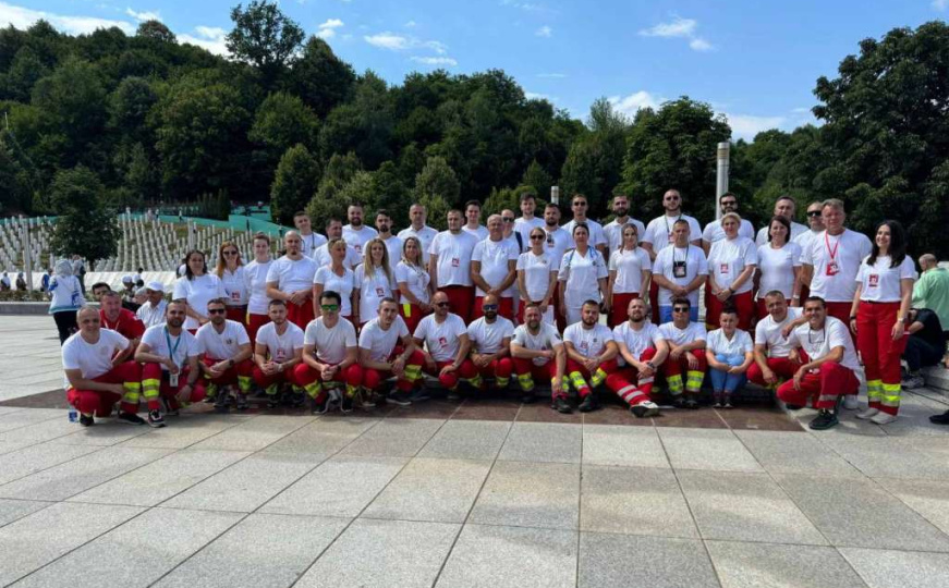 U službi sjećanja i pomoći: KCUS osigurao medicinsku pratnju Marša mira i dženaze