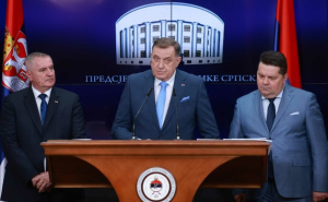 MUP RS: "Nema prijetnji, ali ostaju pojačane mjere za Dodika, Viškovića i Stevandića"