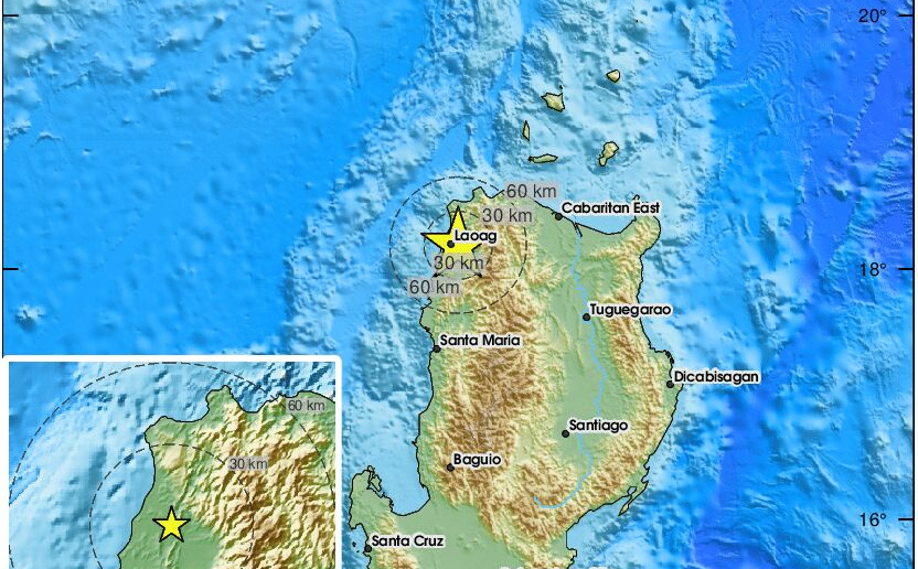 Zemljotres jačine 5,8 Rihtera pogodio Luzon na Filipinima