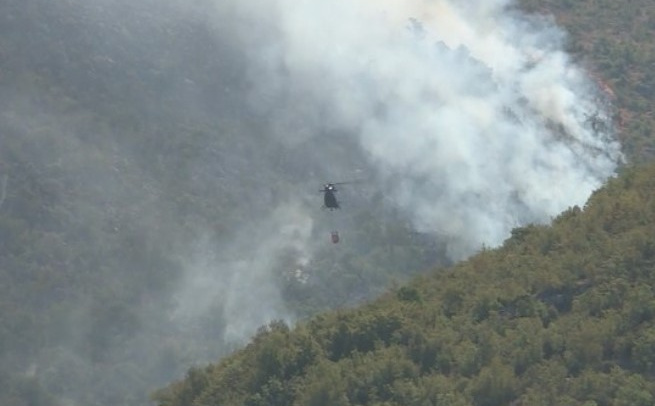 Požari još plamte kod Trebinja: Nepristupačan teren otežava gašenje vatre