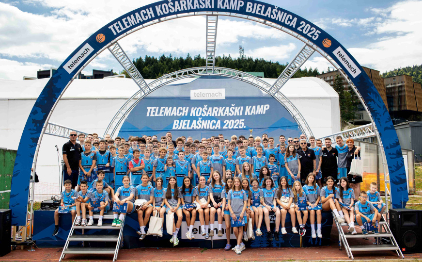 Završen Telemach košarkaški kamp 2025: Mjesto gdje počinju karijere reprezentativaca