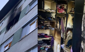 Požar u Banjoj Luci: U jutarnjim satima izgorio stan