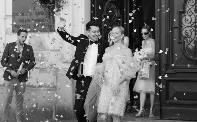 Romantično vjenčanje u Zagrebu: Faris Pinjo i Amina Kajtaz podijelili fotografije na mrežama