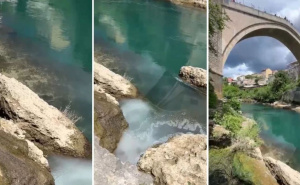 Na mjestu gdje se turisti umivaju: Novo ispuštanje kanalizacije u Neretvu ispod Starog mosta
