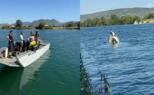 Potonuo gliser u Neretvi: Jedna osoba poginula, za drugom se intenzivno traga
