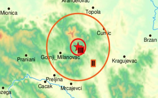 Zemljotres tokom noći pogodio bh. susjedstvo